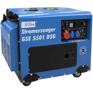 GÜDE DIESELOVÝ GENERÁTOR PROUDU GSE 5501 DSG